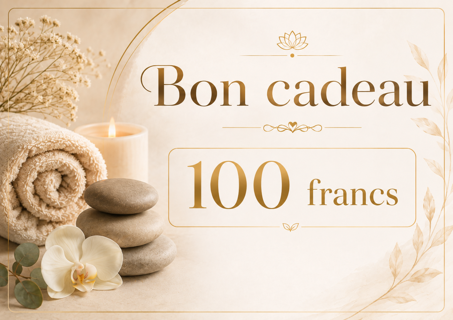 Bon cadeaux 100 CHF
