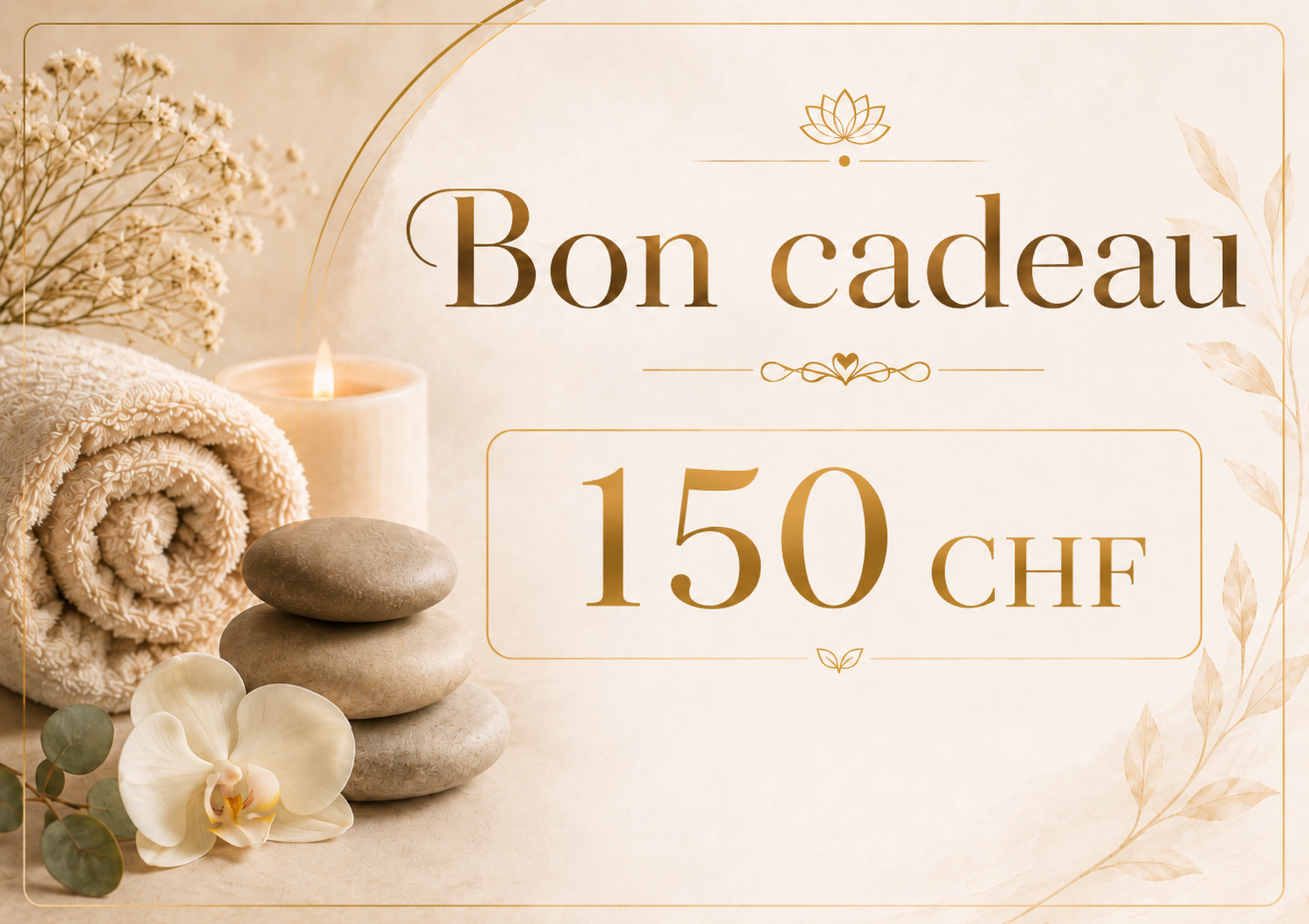 Bon cadeaux 150 CHF